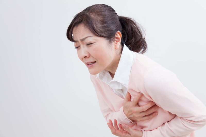 歯周病が原因で心臓病になった女性