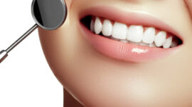 審美歯科治療で美しくなった歯のイメージ