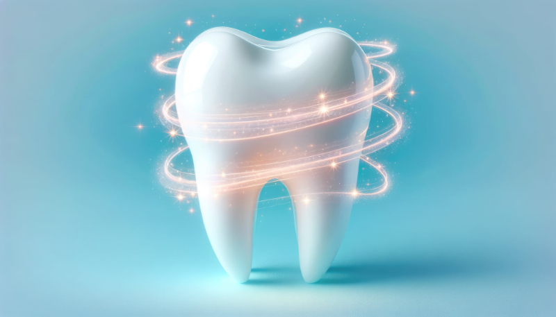 審美歯科治療で歯が美しくなるイメージ